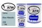 Preview: Volvo, Blue Metallic, 200 / 194: 1L Lackdose + 1L Klarlack + 500ml Härter - Set, von ATW Autoteile West.